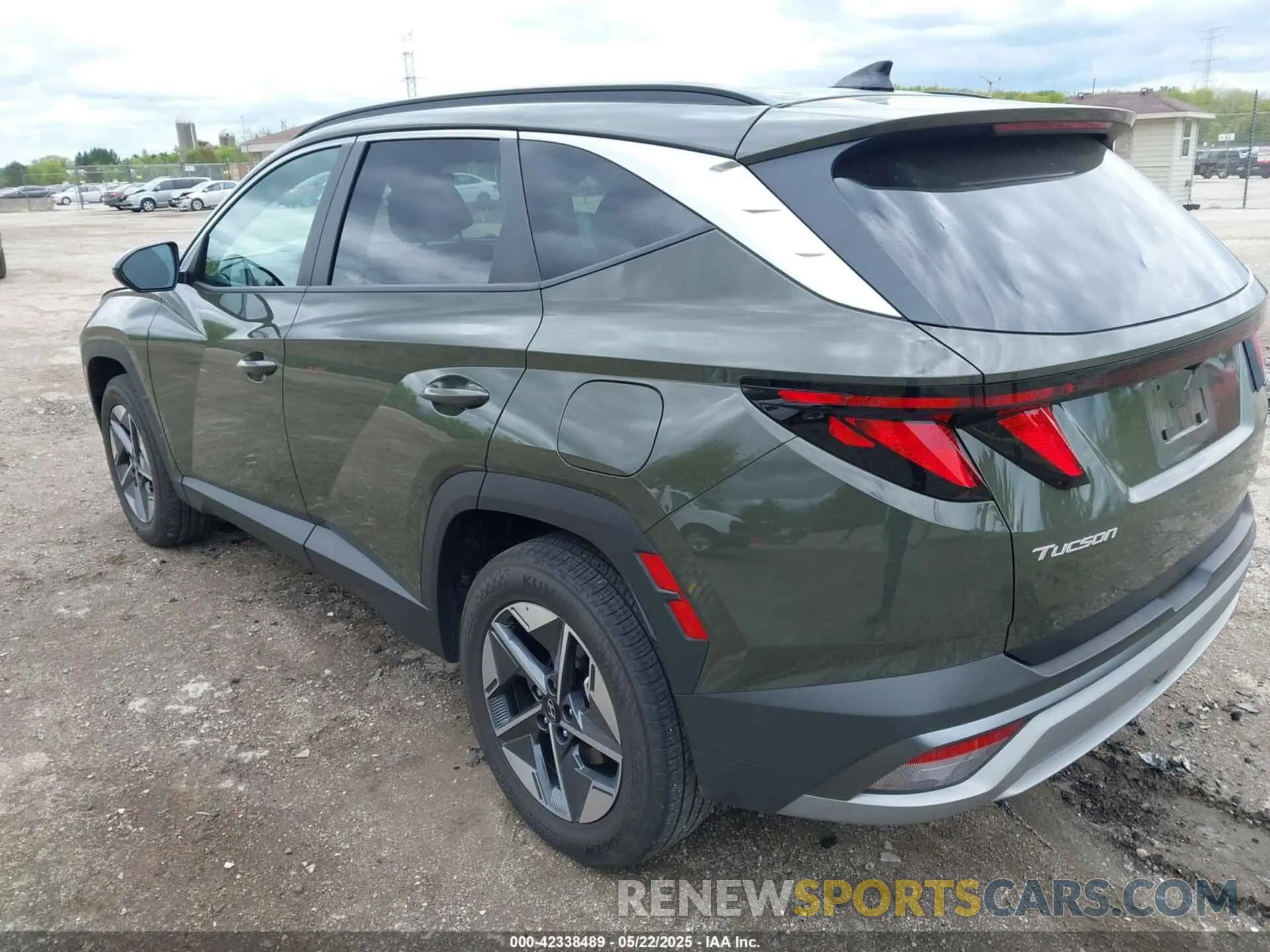 3 fotografías del automóvil dañado 5NMJBCDE7SH451371 HYUNDAI TUCSON 2025