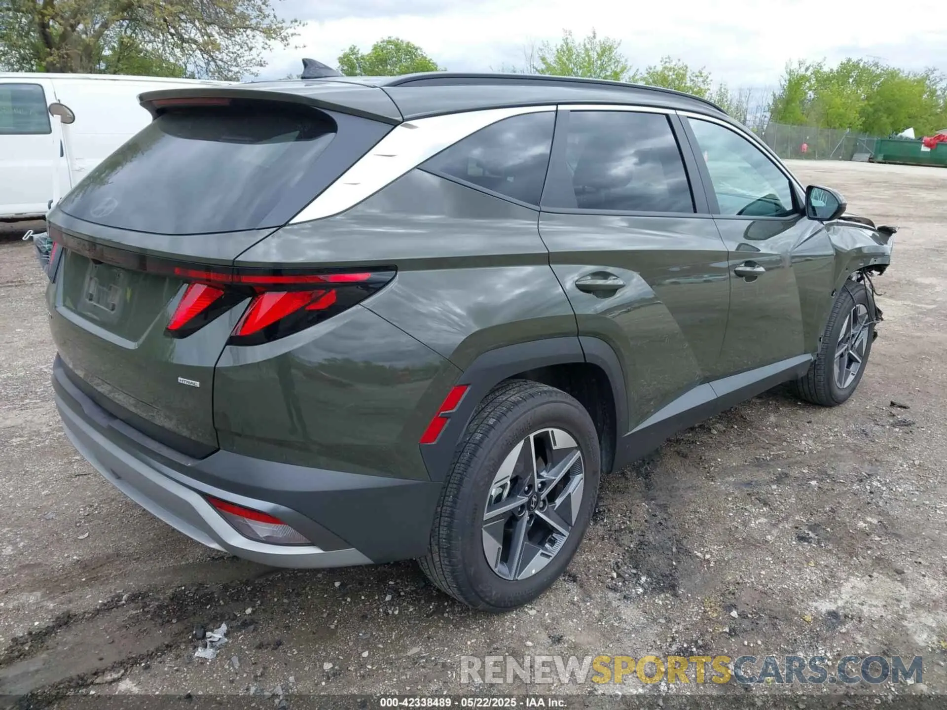 4 fotografías del automóvil dañado 5NMJBCDE7SH451371 HYUNDAI TUCSON 2025
