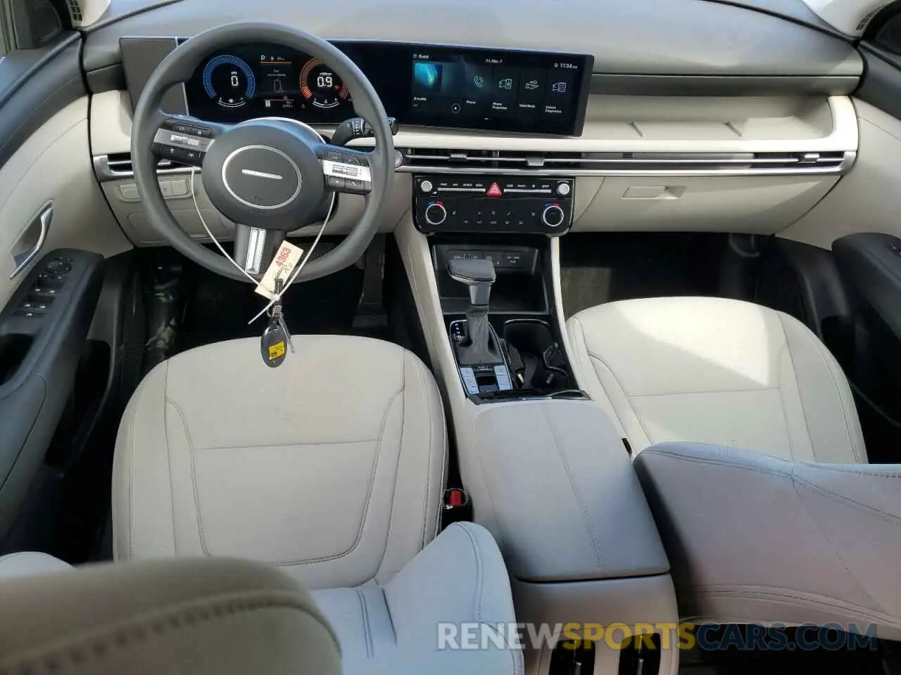 8 fotografías del automóvil dañado 5NMJBCDE7SH467411 HYUNDAI TUCSON 2025