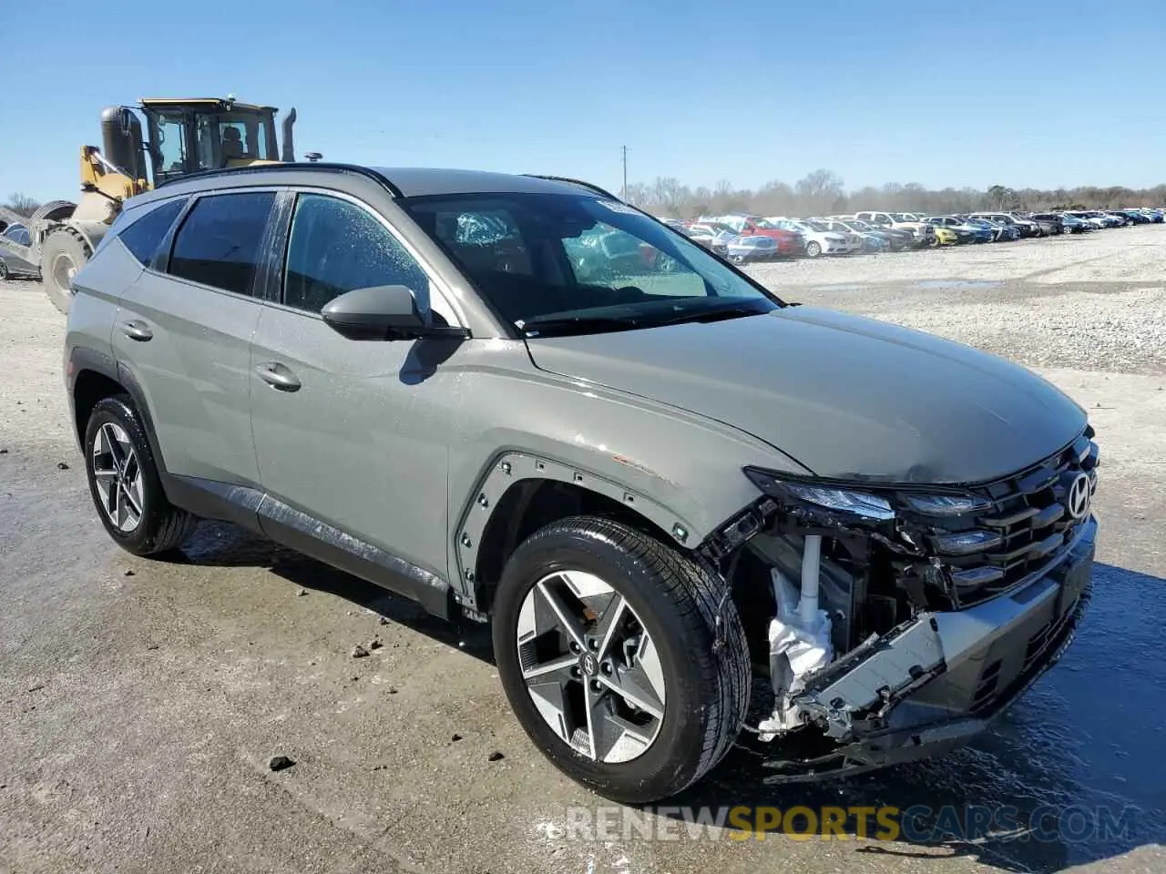 4 fotografías del automóvil dañado 5NMJBCDE7SH505056 HYUNDAI TUCSON 2025