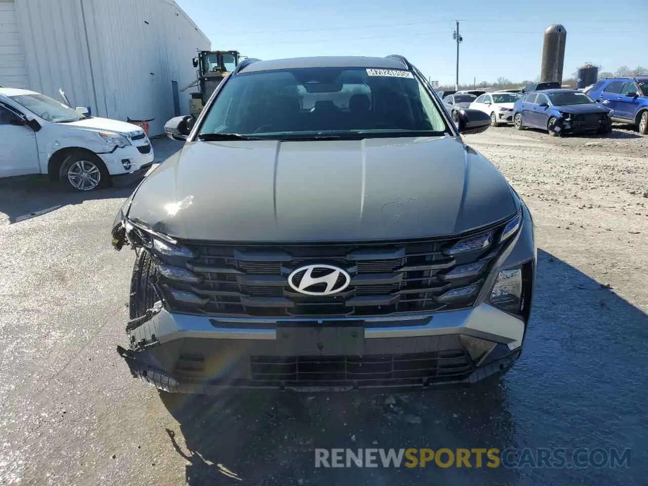 5 fotografías del automóvil dañado 5NMJBCDE7SH505056 HYUNDAI TUCSON 2025
