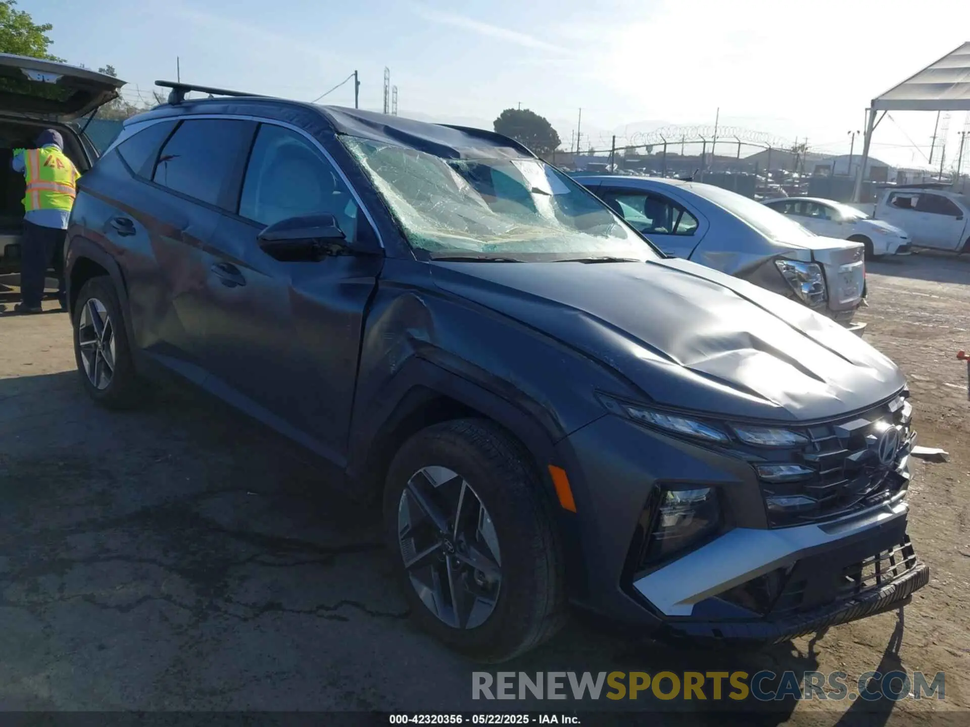1 fotografías del automóvil dañado 5NMJBCDE8SH465828 HYUNDAI TUCSON 2025