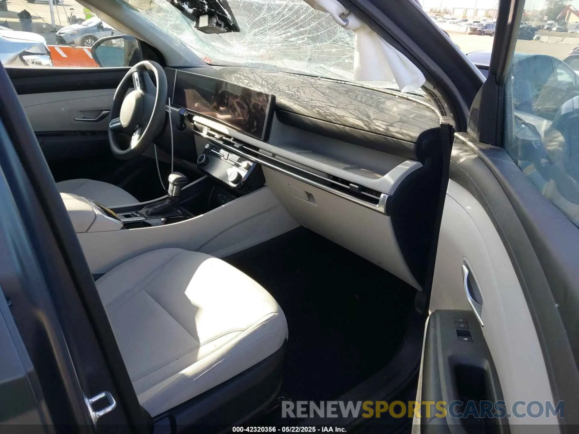 5 fotografías del automóvil dañado 5NMJBCDE8SH465828 HYUNDAI TUCSON 2025
