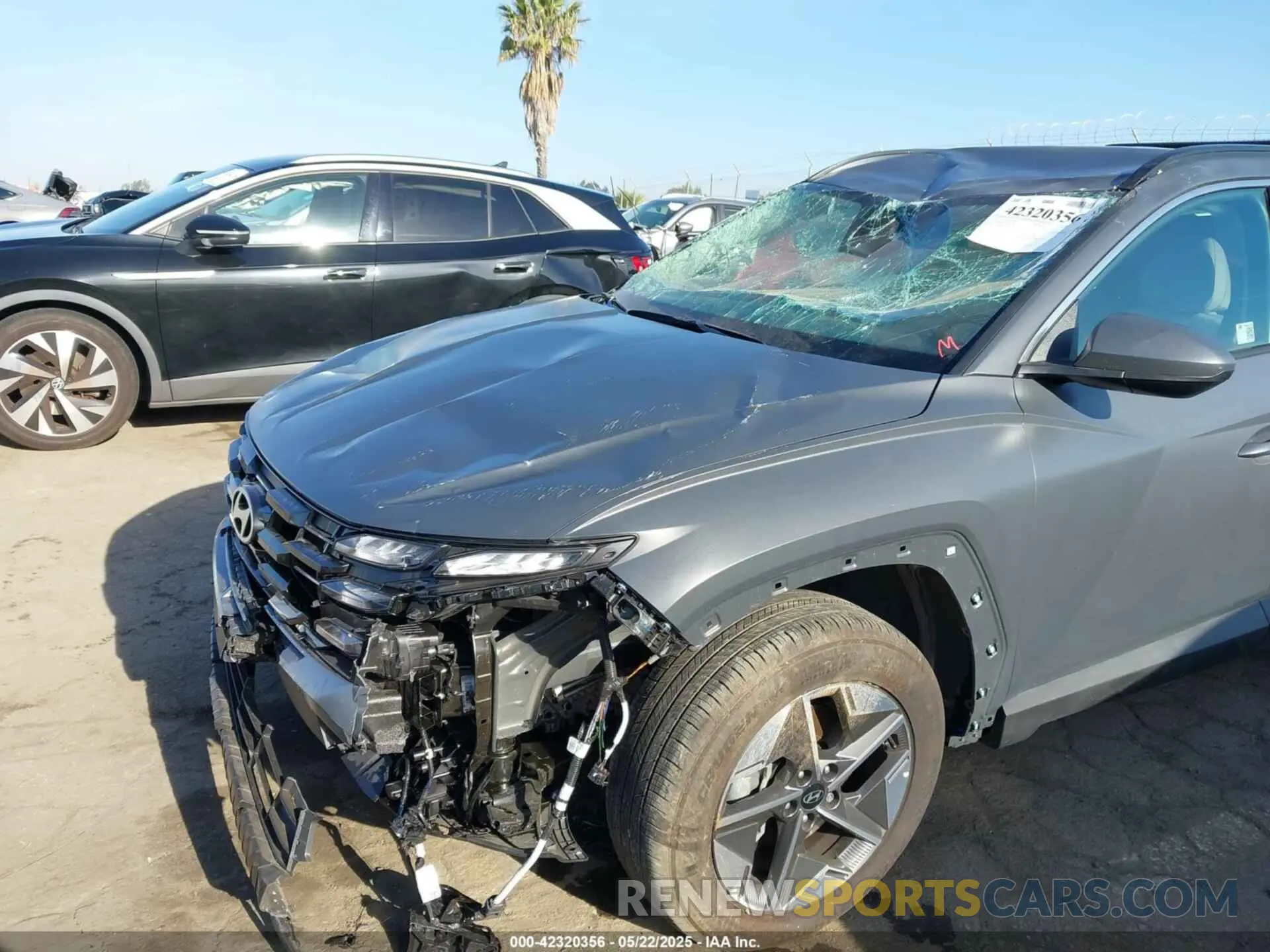 6 fotografías del automóvil dañado 5NMJBCDE8SH465828 HYUNDAI TUCSON 2025