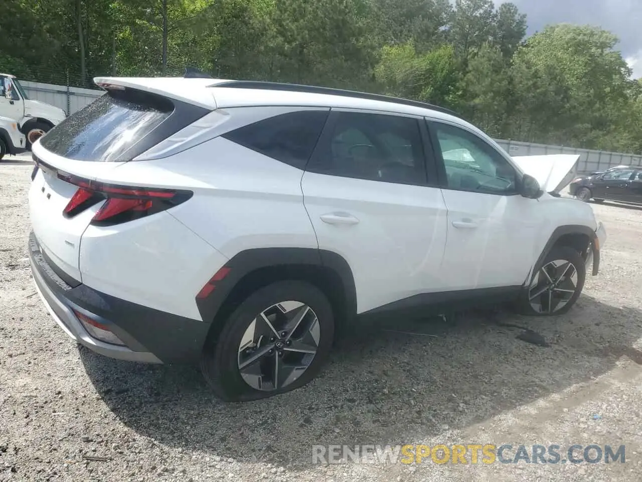 3 fotografías del automóvil dañado 5NMJBCDE8SH480751 HYUNDAI TUCSON 2025