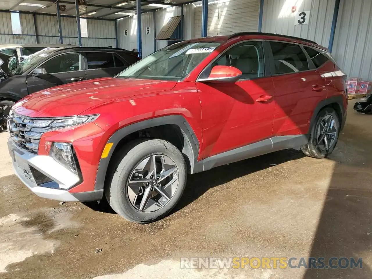 1 fotografías del automóvil dañado 5NMJBCDE8SH493323 HYUNDAI TUCSON 2025