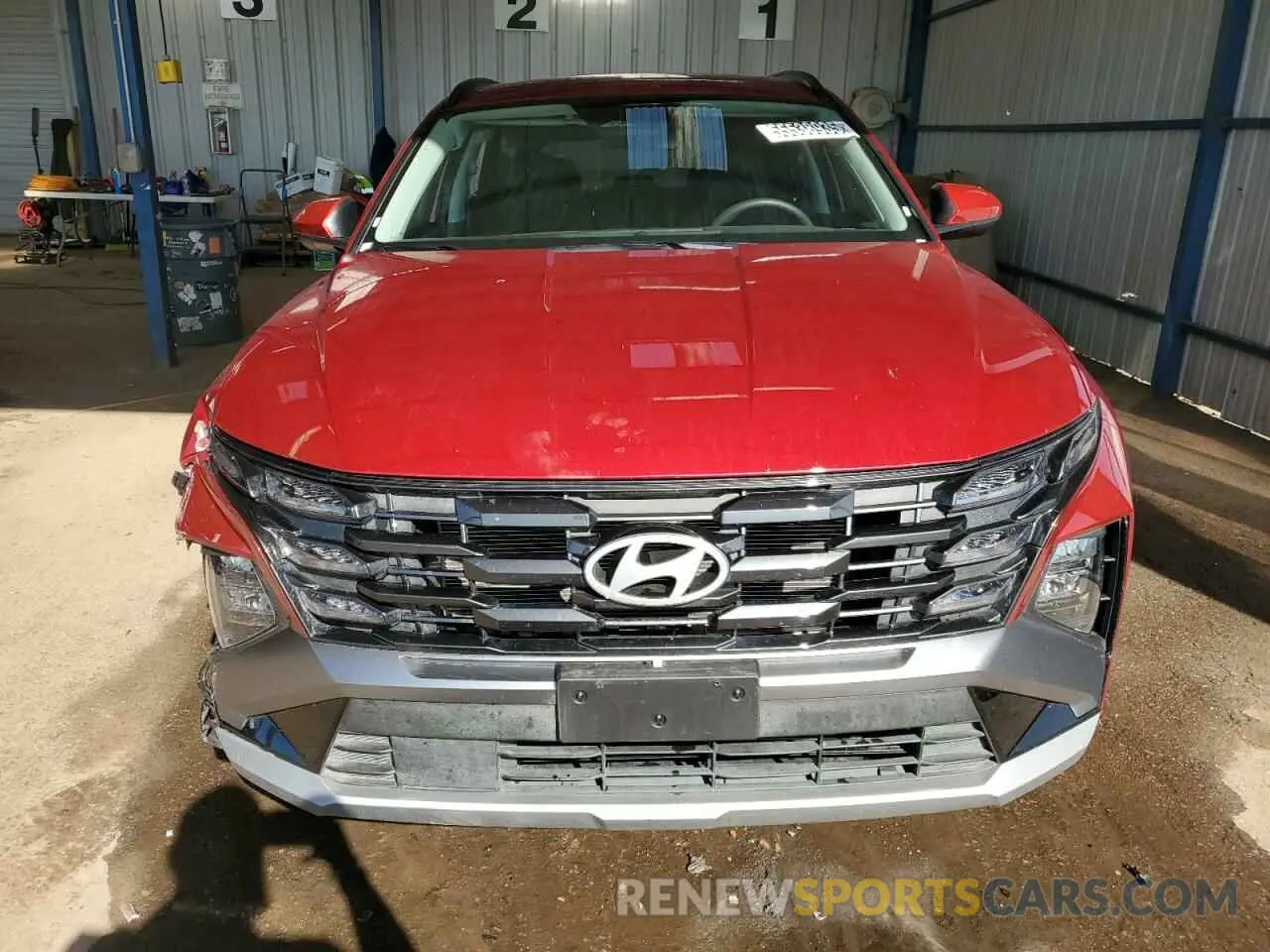 5 fotografías del automóvil dañado 5NMJBCDE8SH493323 HYUNDAI TUCSON 2025
