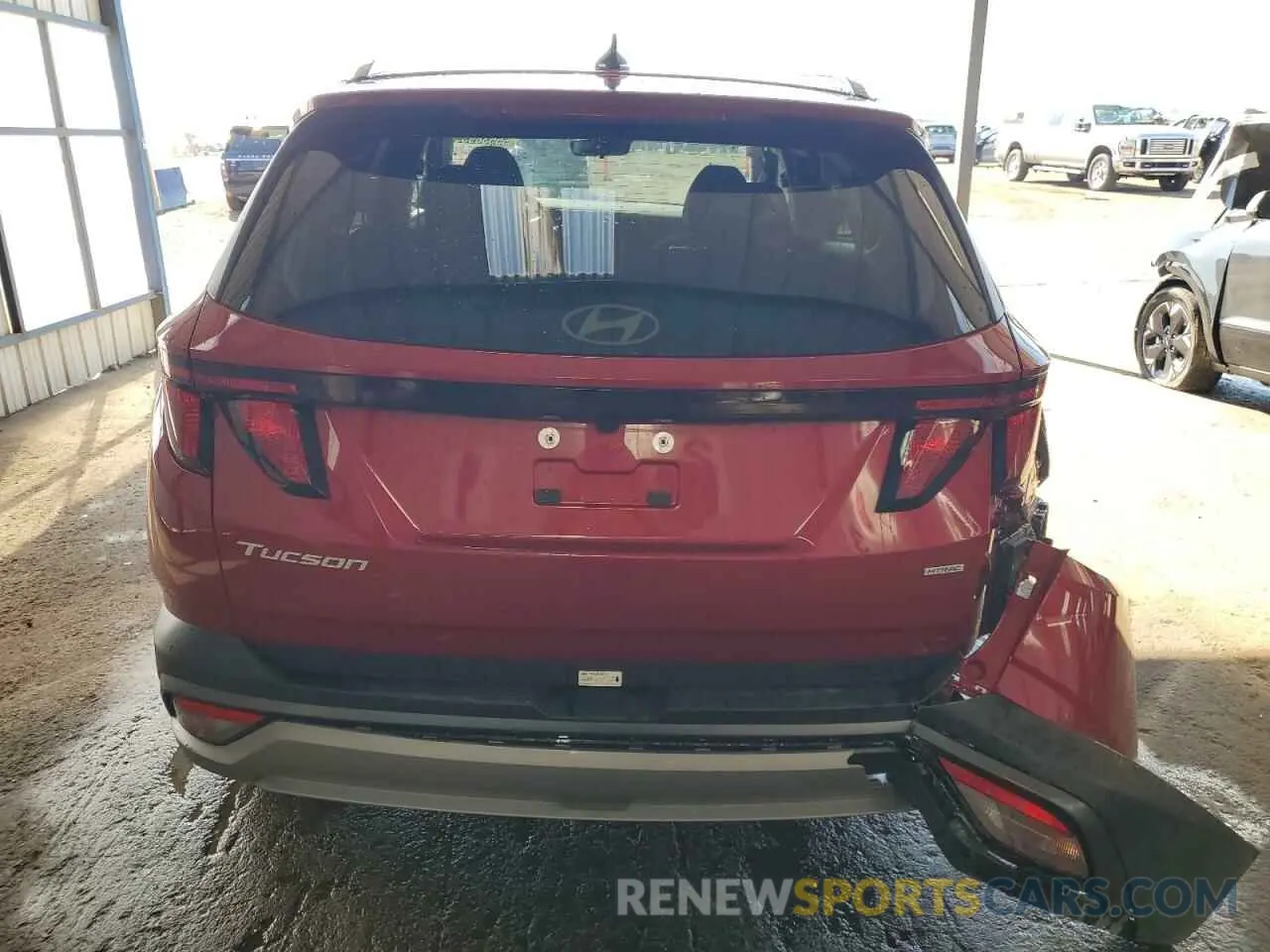 6 fotografías del automóvil dañado 5NMJBCDE8SH493323 HYUNDAI TUCSON 2025