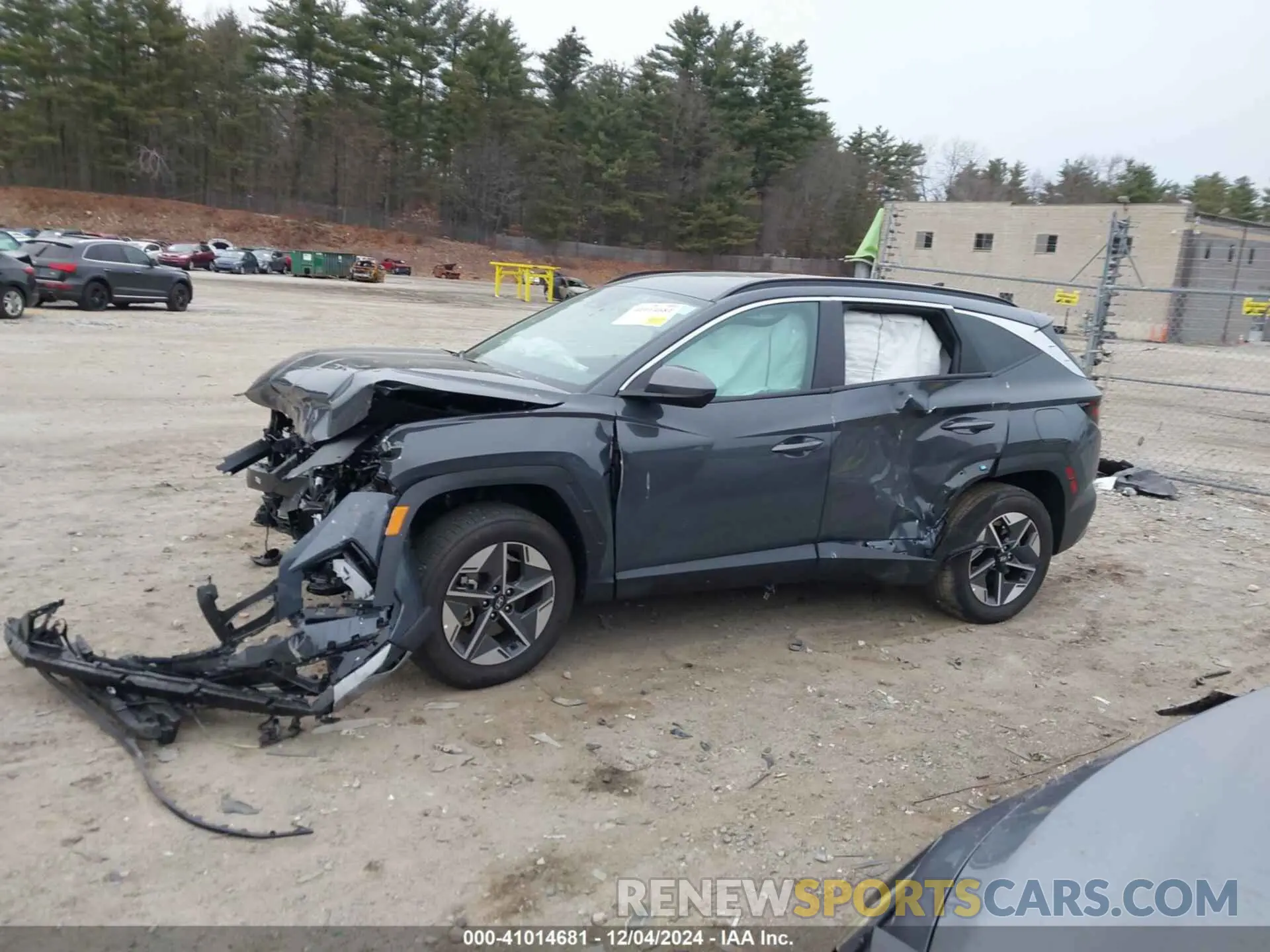 14 fotografías del automóvil dañado 5NMJBCDE9SH461058 HYUNDAI TUCSON 2025