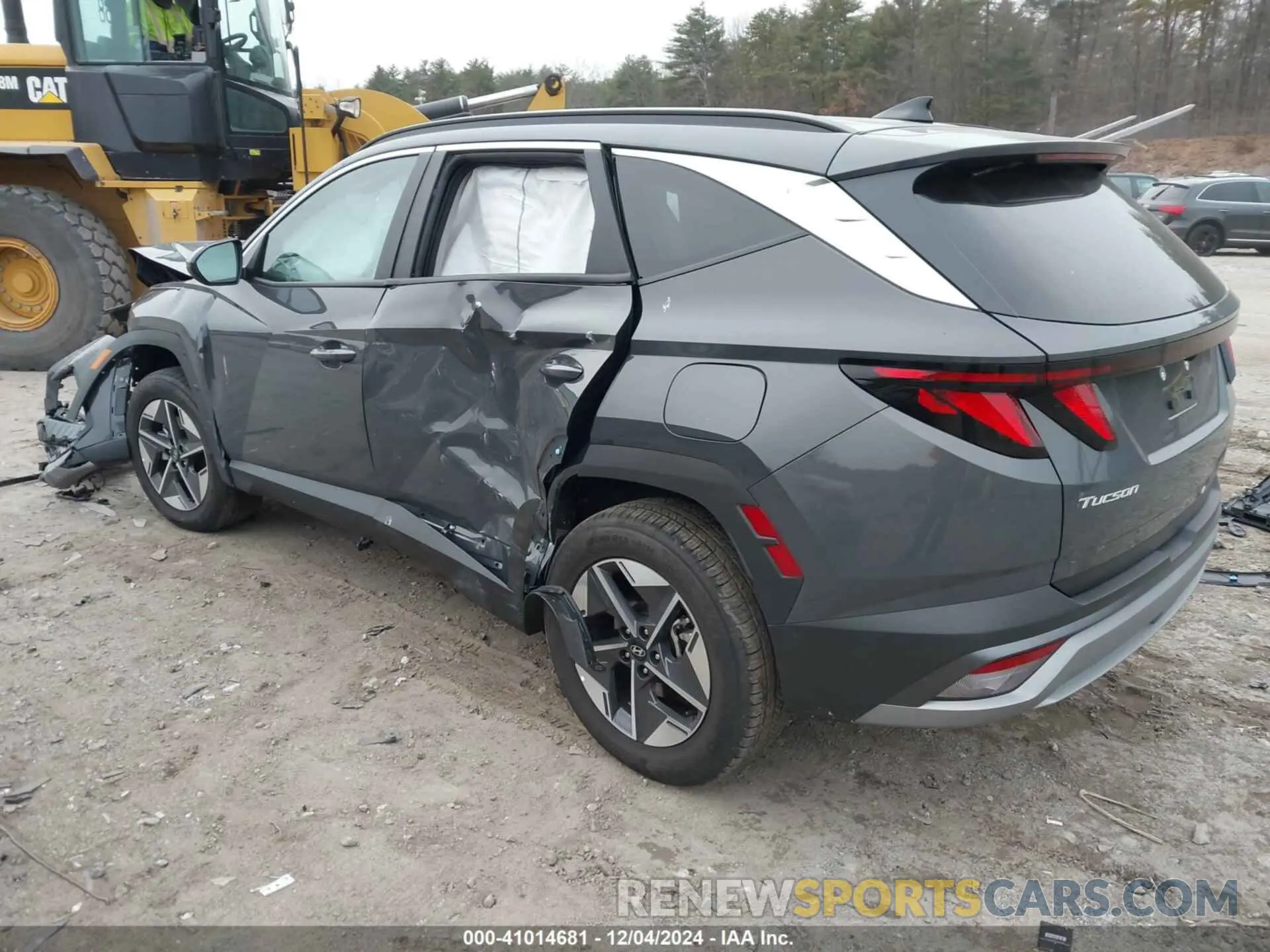 3 fotografías del automóvil dañado 5NMJBCDE9SH461058 HYUNDAI TUCSON 2025