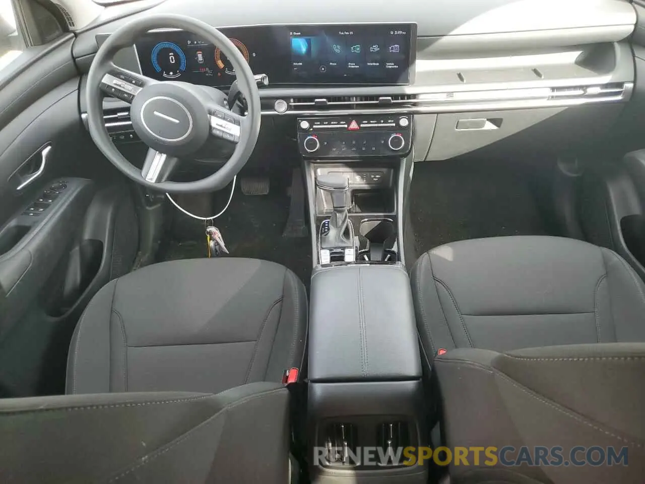 8 fotografías del automóvil dañado 5NMJBCDE9SH463392 HYUNDAI TUCSON 2025