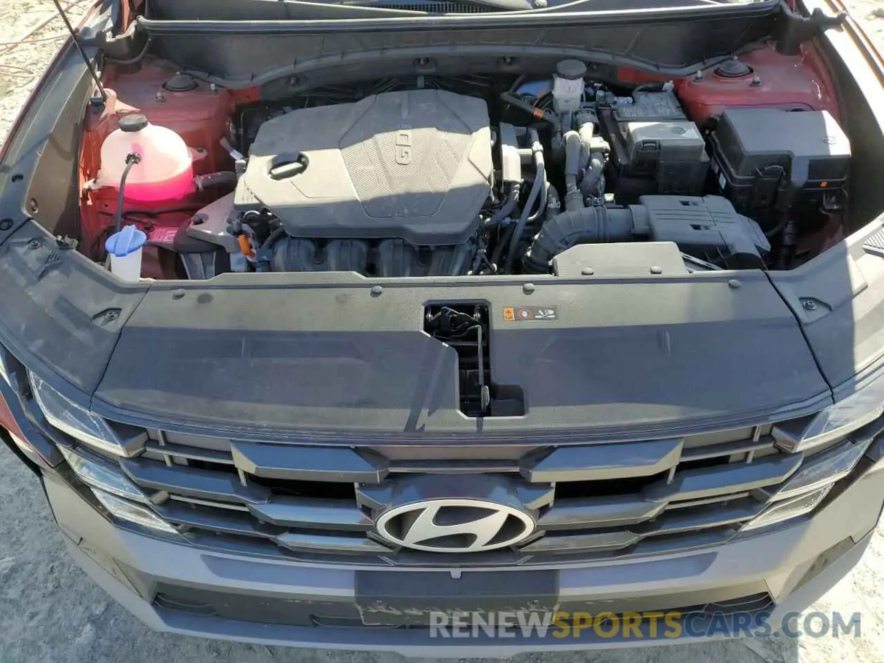 12 fotografías del automóvil dañado 5NMJBCDE9SH477048 HYUNDAI TUCSON 2025