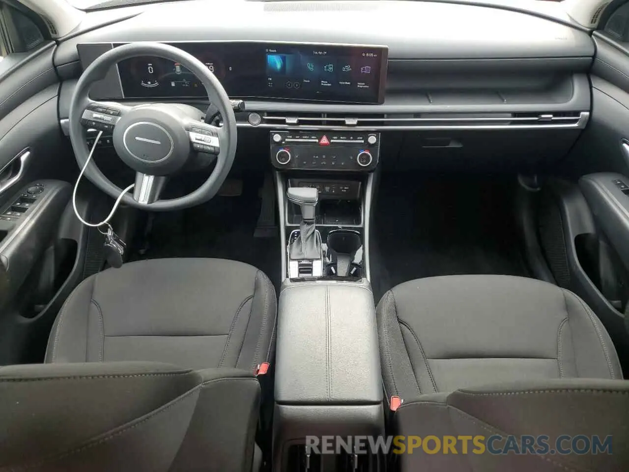8 fotografías del automóvil dañado 5NMJBCDE9SH481052 HYUNDAI TUCSON 2025