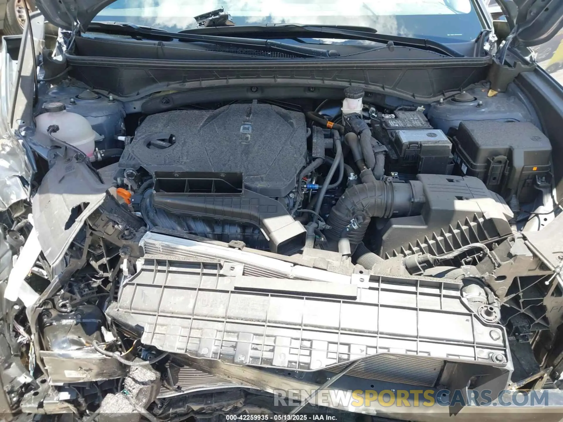 10 fotografías del automóvil dañado 5NMJC3DE0SH454674 HYUNDAI TUCSON 2025