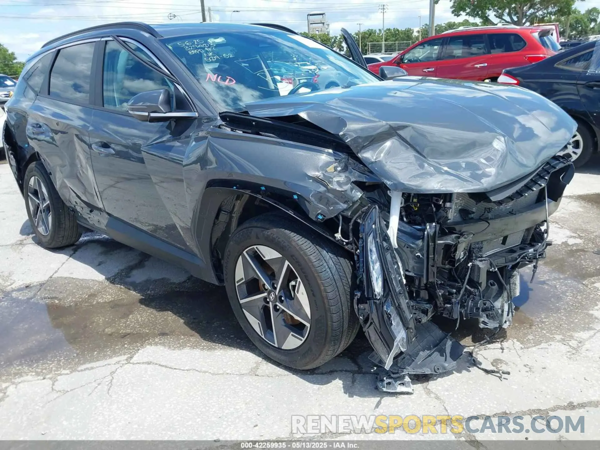 6 fotografías del automóvil dañado 5NMJC3DE0SH454674 HYUNDAI TUCSON 2025