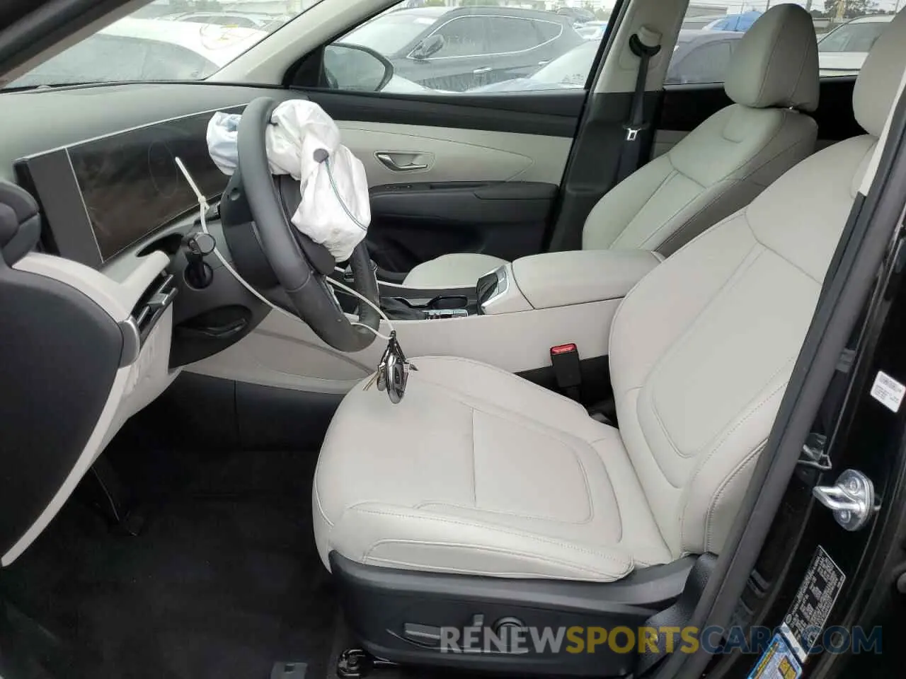 7 fotografías del automóvil dañado 5NMJC3DE9SH490377 HYUNDAI TUCSON 2025