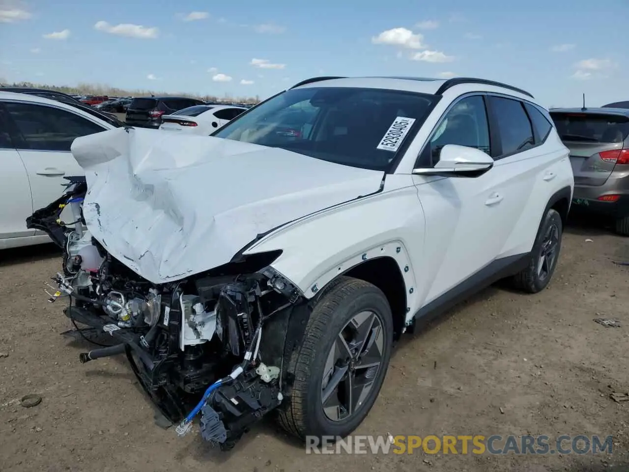 1 fotografías del automóvil dañado 5NMJCCDE4SH460705 HYUNDAI TUCSON 2025