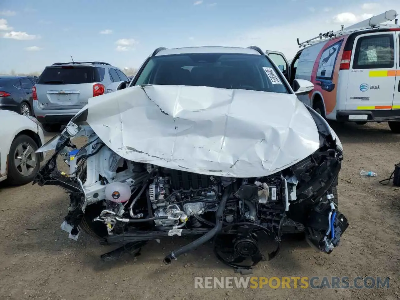 5 fotografías del automóvil dañado 5NMJCCDE4SH460705 HYUNDAI TUCSON 2025