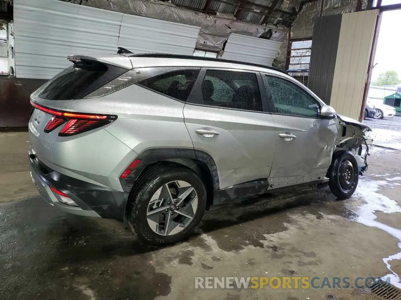 3 fotografías del automóvil dañado 5NMJCCDE4SH539503 HYUNDAI TUCSON 2025