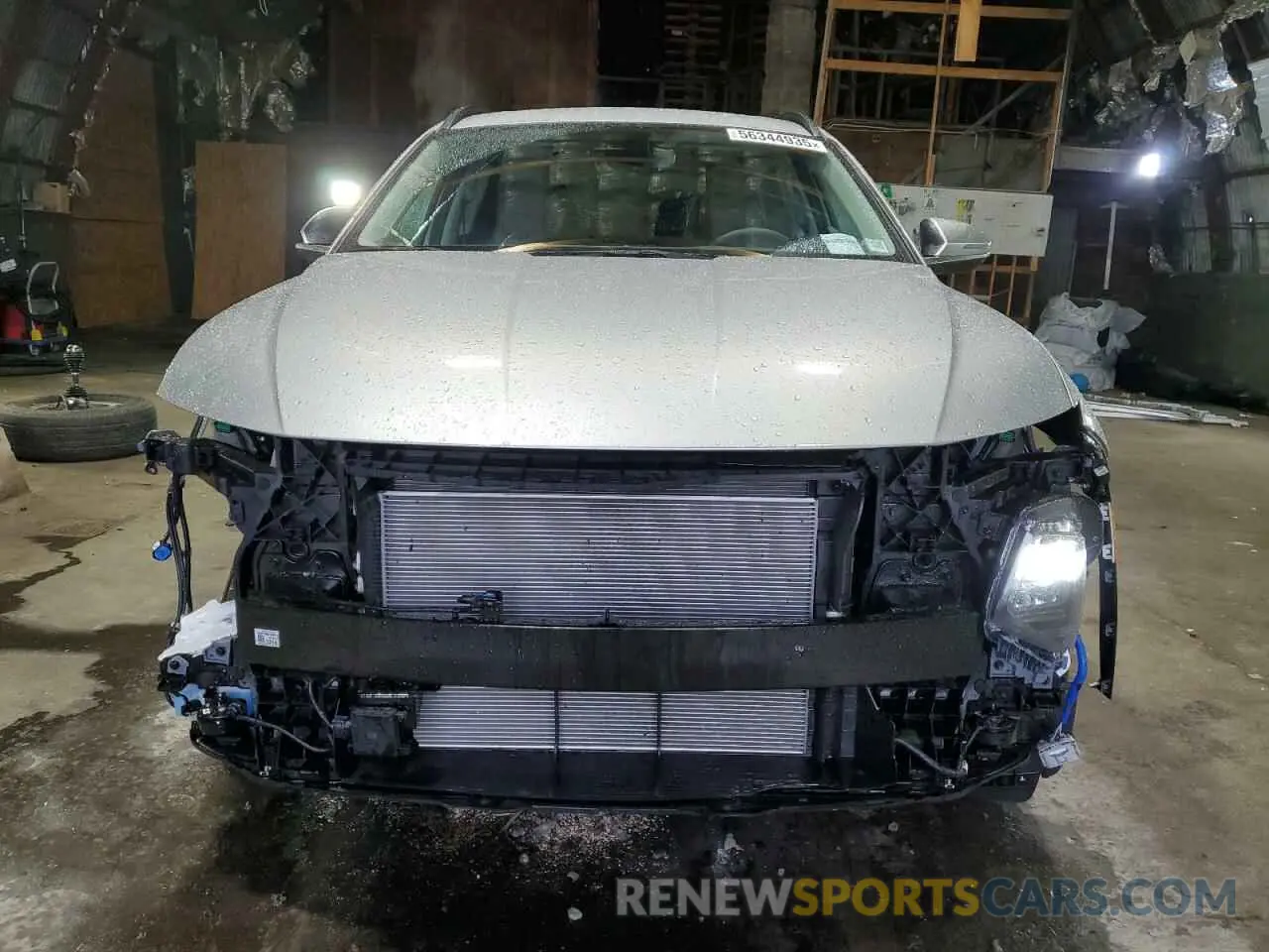 5 fotografías del automóvil dañado 5NMJCCDE4SH539503 HYUNDAI TUCSON 2025