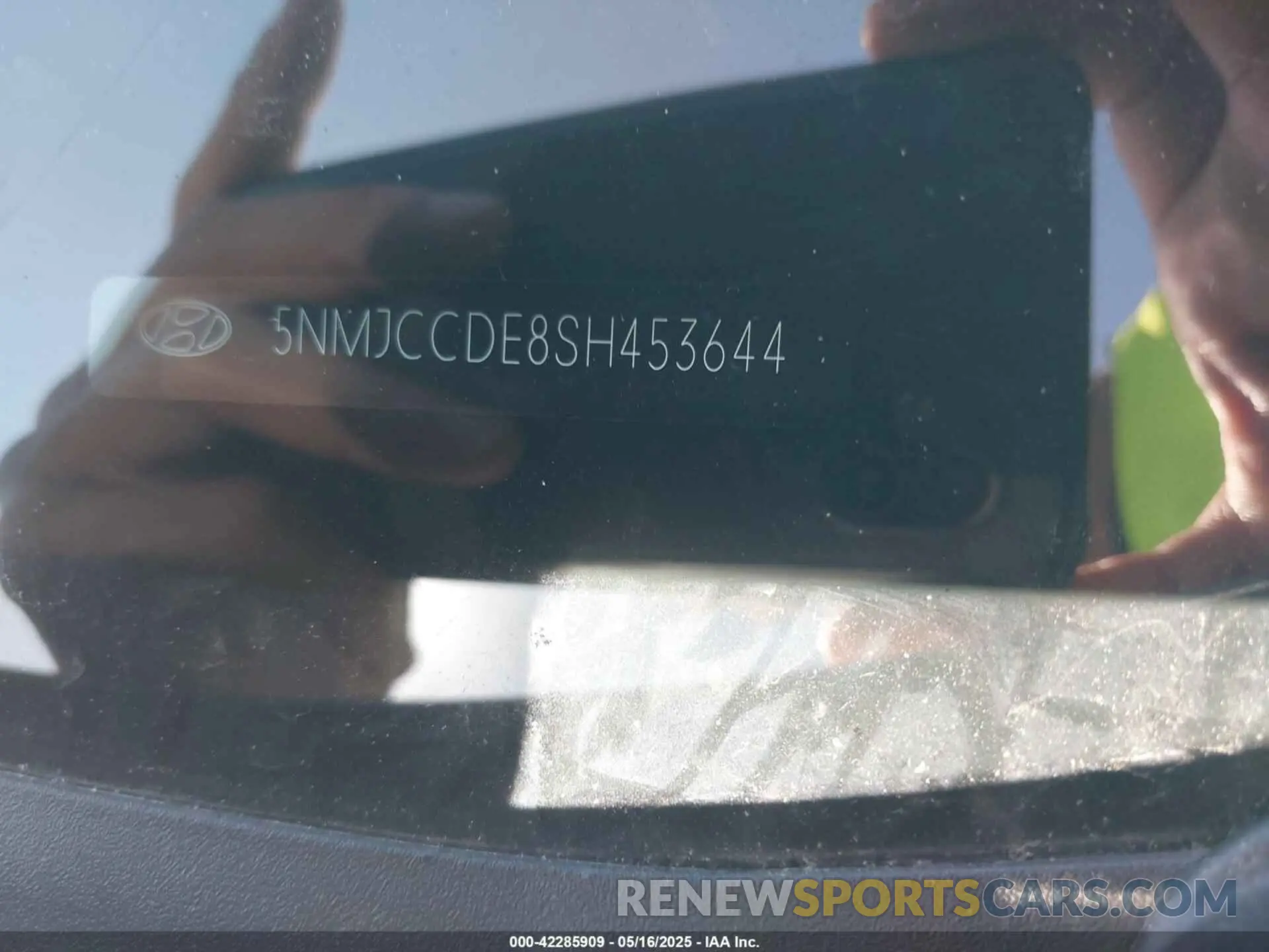 9 fotografías del automóvil dañado 5NMJCCDE8SH453644 HYUNDAI TUCSON 2025