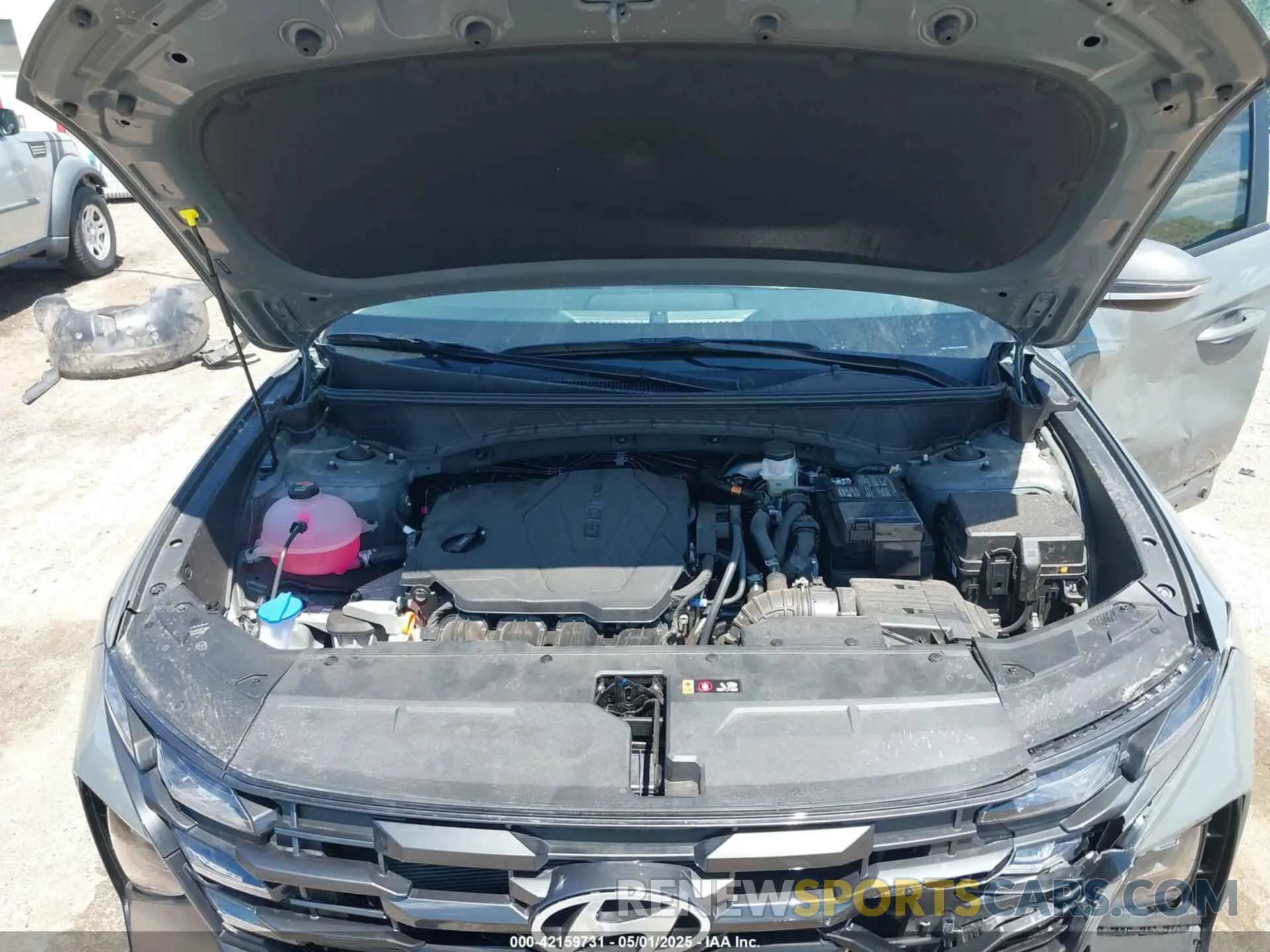 10 fotografías del automóvil dañado 5NMJCCDEXSH544821 HYUNDAI TUCSON 2025