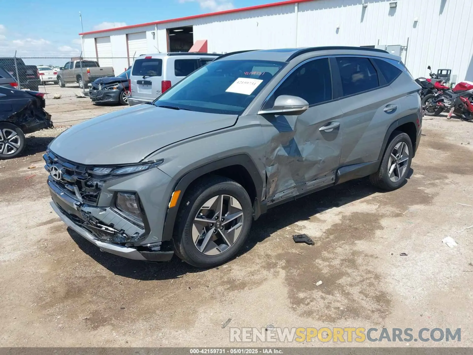 2 fotografías del automóvil dañado 5NMJCCDEXSH544821 HYUNDAI TUCSON 2025