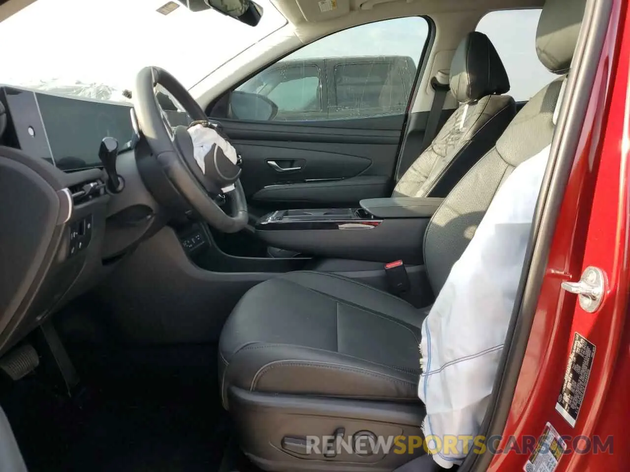 7 fotografías del automóvil dañado 5NMJE3DE1SH448506 HYUNDAI TUCSON 2025