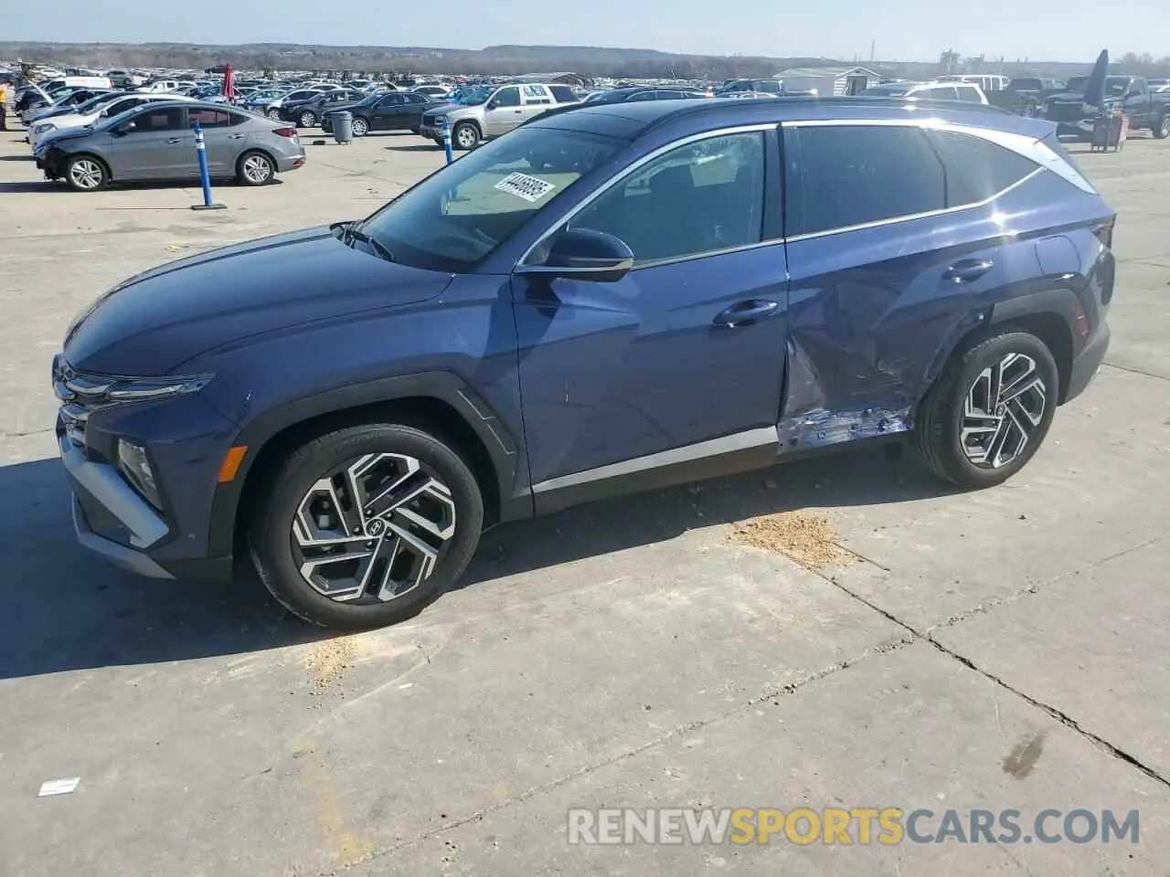 1 fotografías del automóvil dañado 5NMJE3DE6SH446623 HYUNDAI TUCSON 2025
