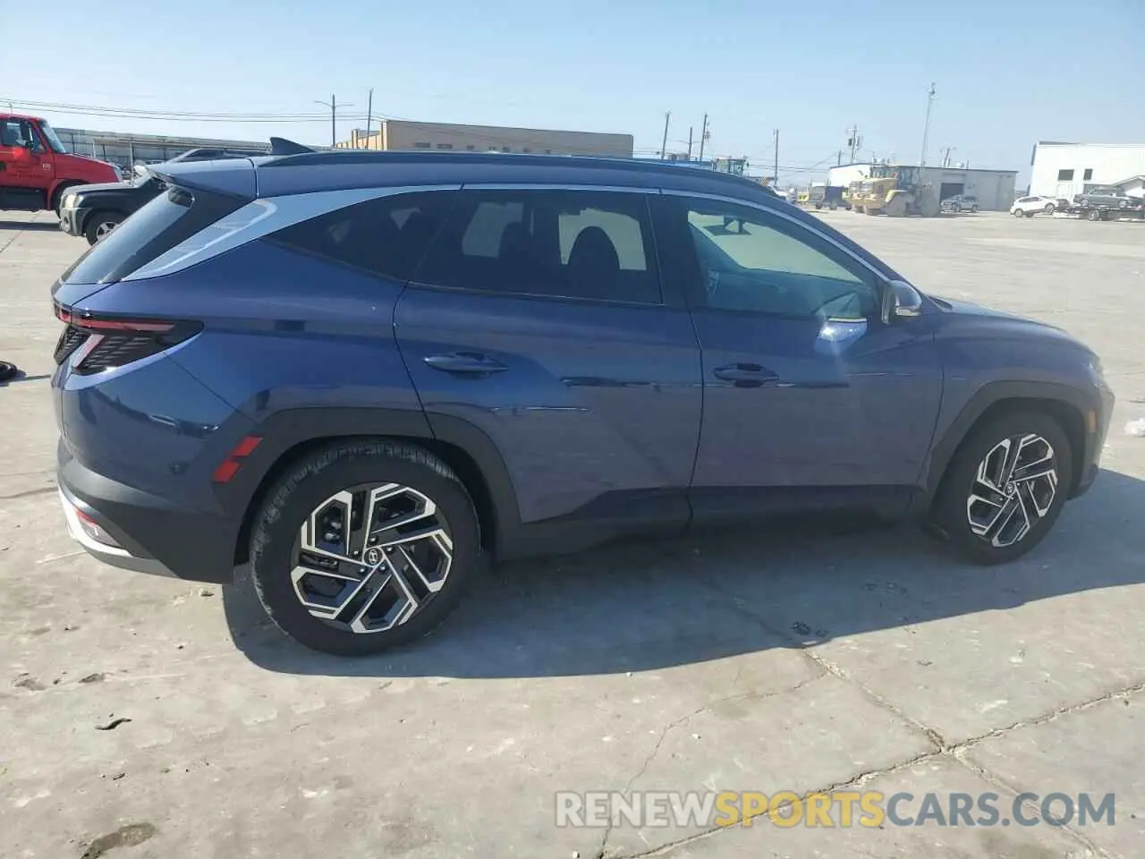3 fotografías del automóvil dañado 5NMJE3DE6SH446623 HYUNDAI TUCSON 2025