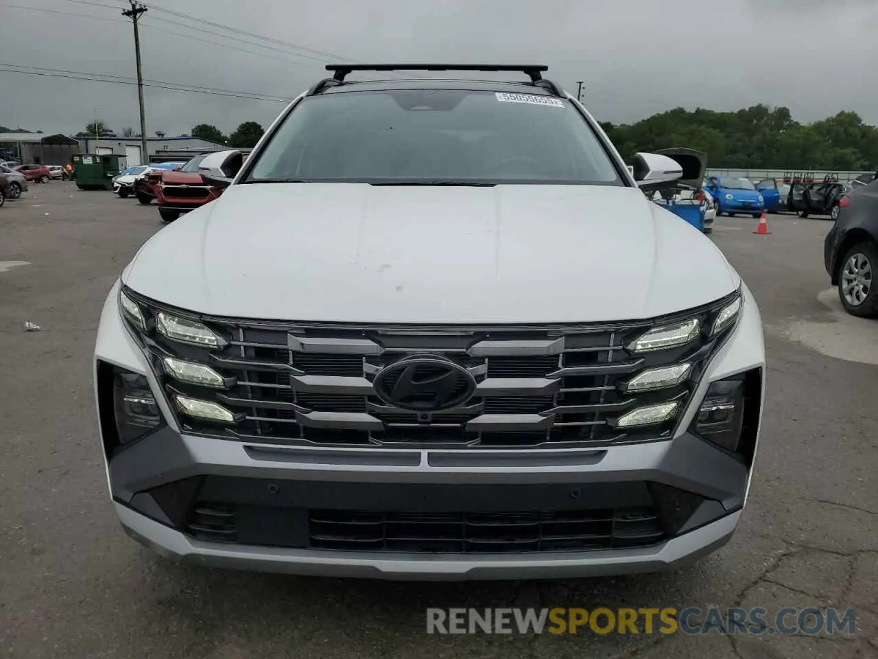 5 fotografías del automóvil dañado 5NMJE3DE7SH457937 HYUNDAI TUCSON 2025