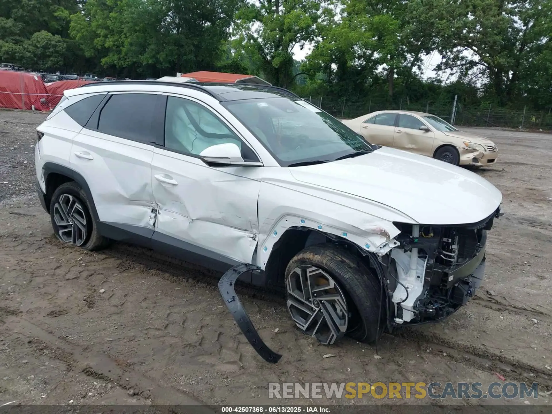 1 fotografías del automóvil dañado 5NMJECDE4SH486862 HYUNDAI TUCSON 2025