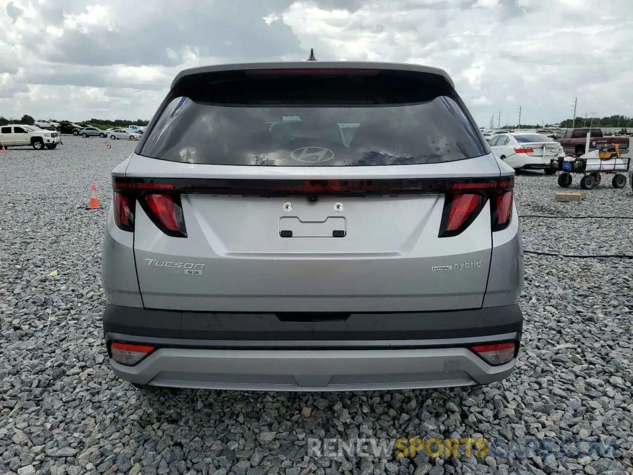 6 fotografías del automóvil dañado KM8JBDD11SU258348 HYUNDAI TUCSON 2025