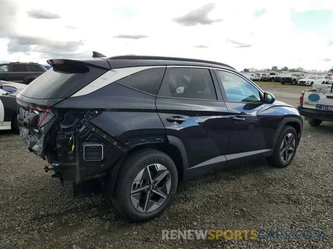 3 fotografías del automóvil dañado KM8JCDD10SU295503 HYUNDAI TUCSON 2025