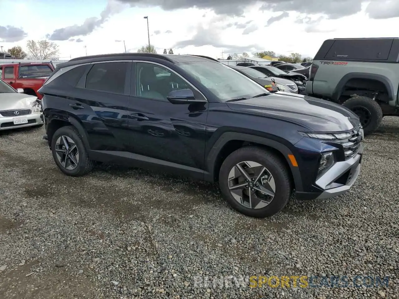 4 fotografías del automóvil dañado KM8JCDD10SU295503 HYUNDAI TUCSON 2025