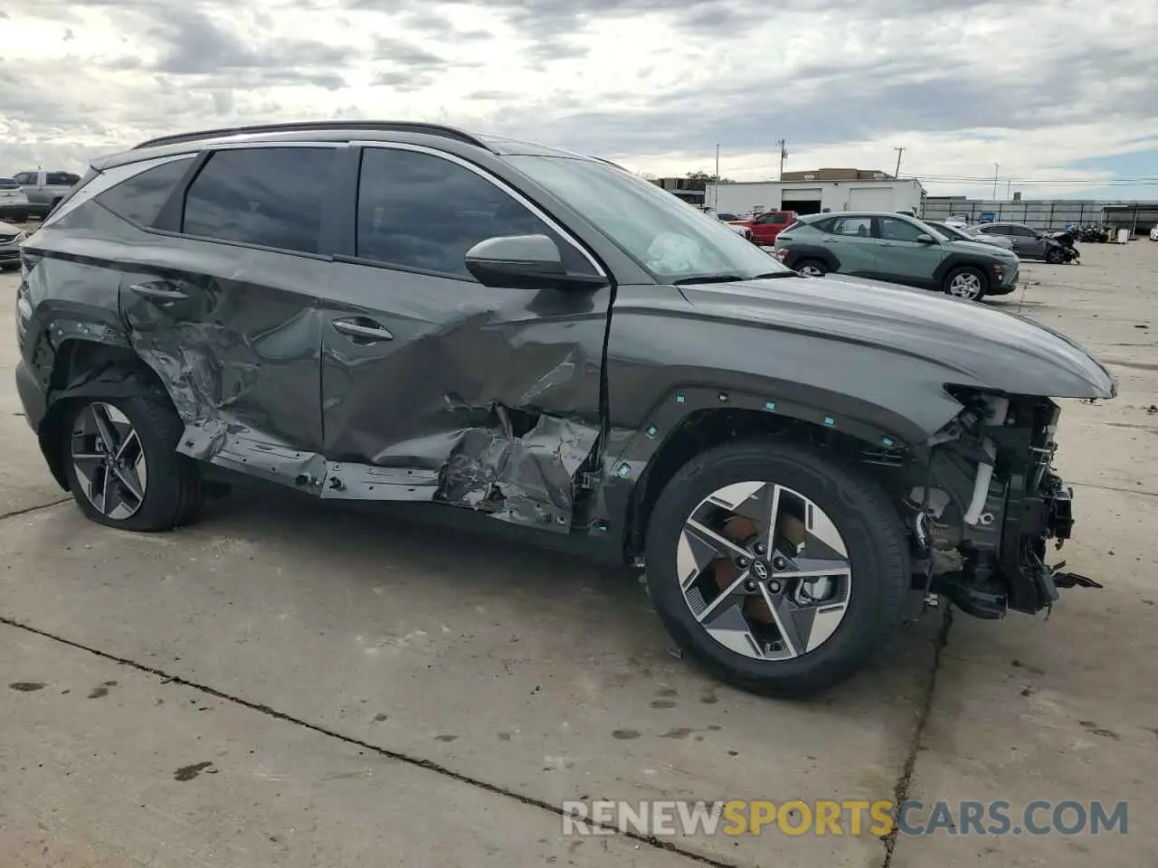 4 fotografías del automóvil dañado KM8JCDD16SU265938 HYUNDAI TUCSON 2025