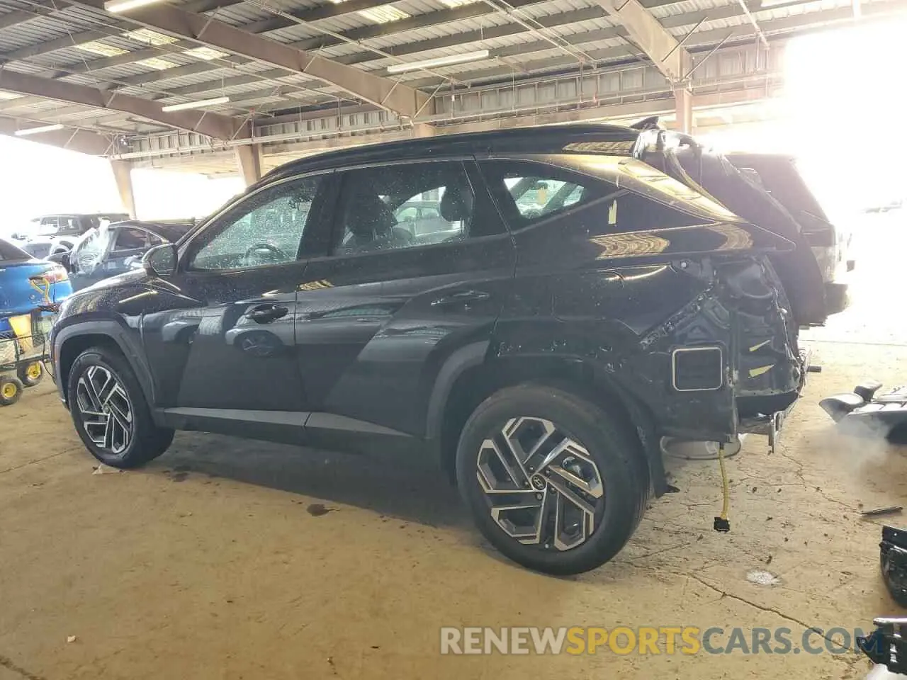 2 fotografías del automóvil dañado KM8JEDD14SU287074 HYUNDAI TUCSON 2025