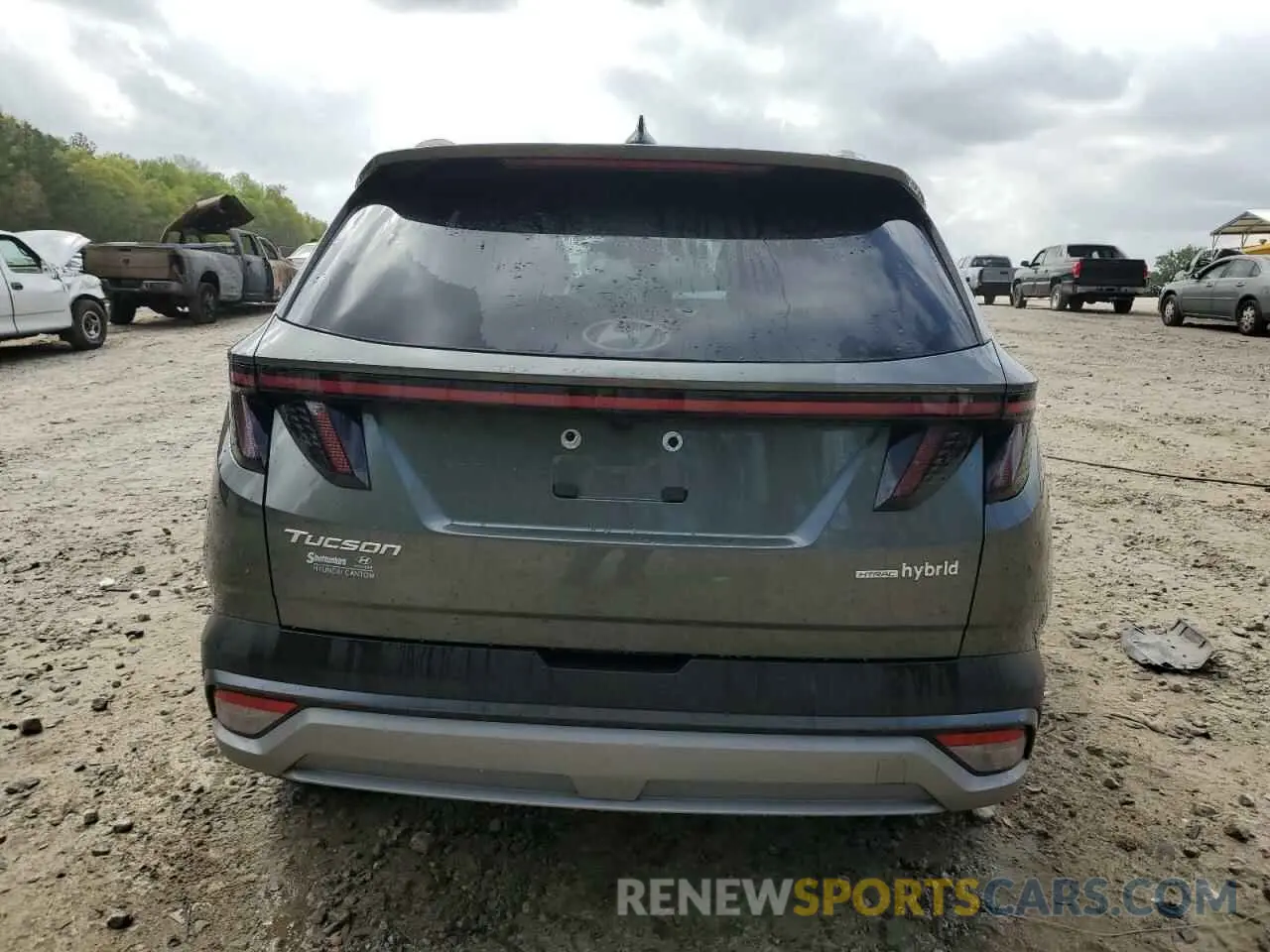 6 fotografías del automóvil dañado KM8JEDD17SU263464 HYUNDAI TUCSON 2025