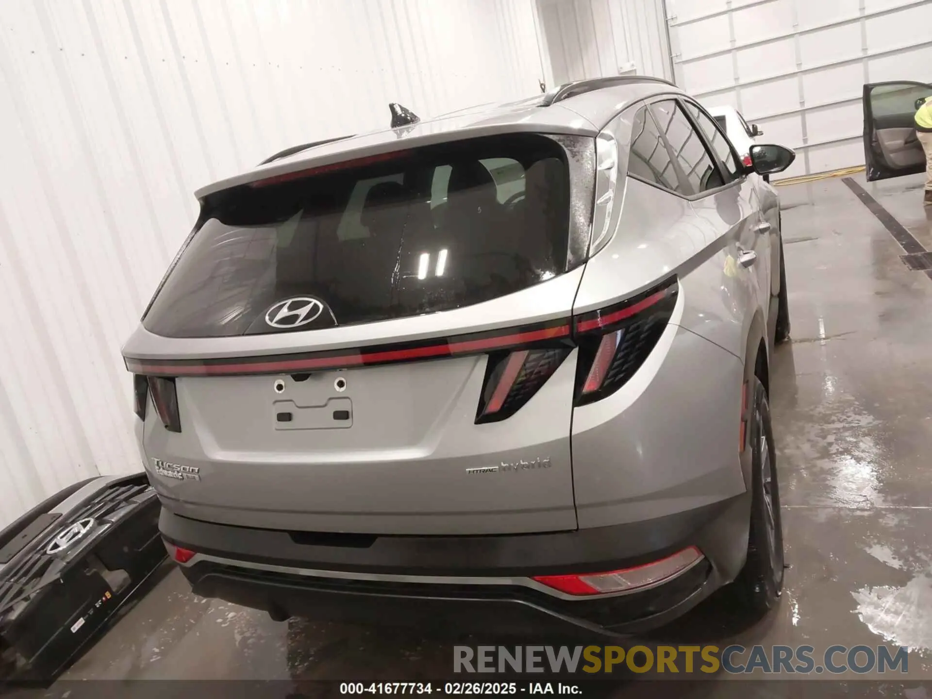 17 fotografías del automóvil dañado KM8JBCA13NU077545 HYUNDAI TUCSON HYBRID 2022