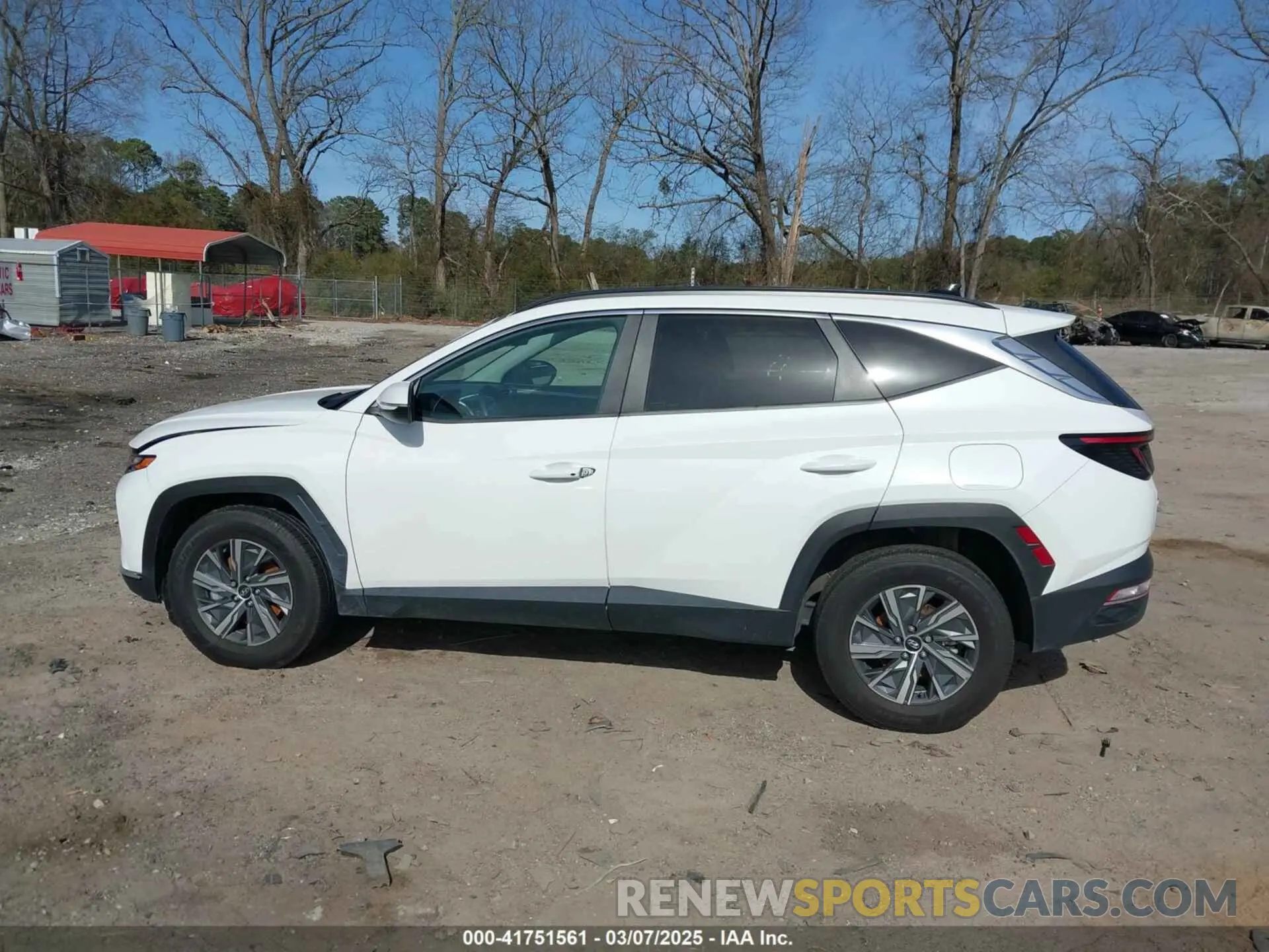 14 fotografías del automóvil dañado KM8JBCA15NU018979 HYUNDAI TUCSON HYBRID 2022