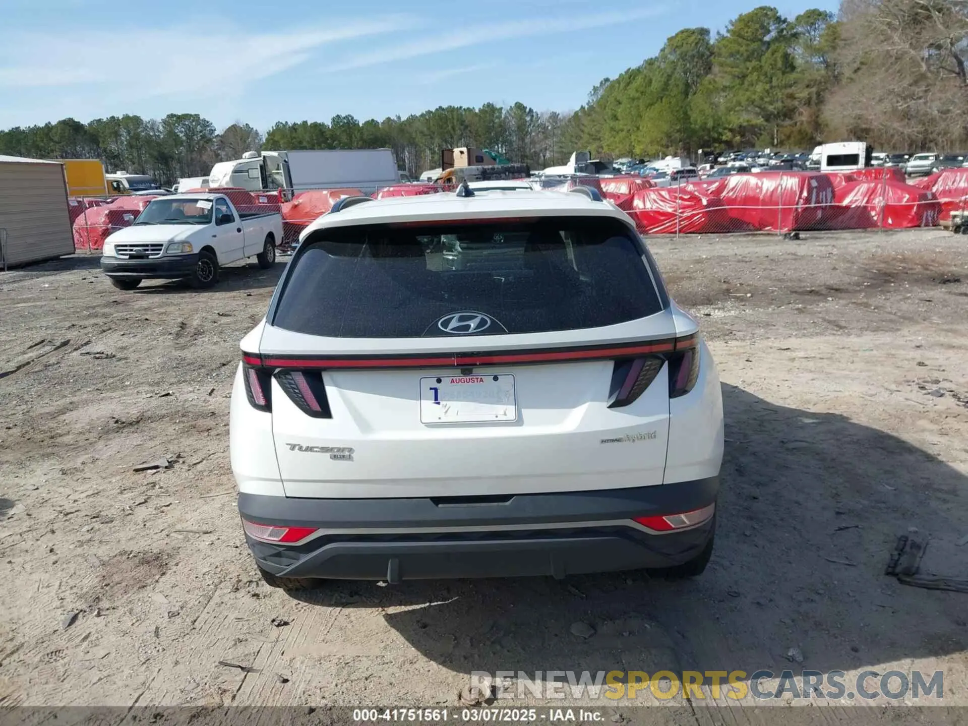 16 fotografías del automóvil dañado KM8JBCA15NU018979 HYUNDAI TUCSON HYBRID 2022