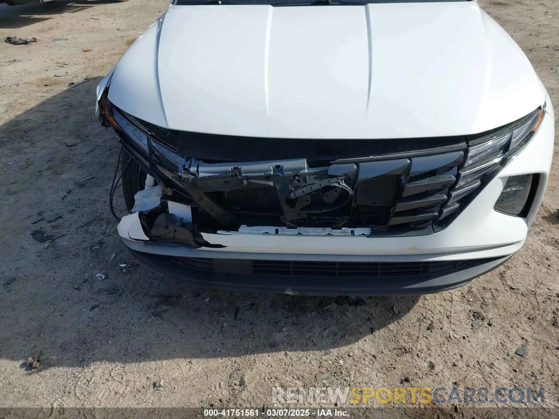 6 fotografías del automóvil dañado KM8JBCA15NU018979 HYUNDAI TUCSON HYBRID 2022