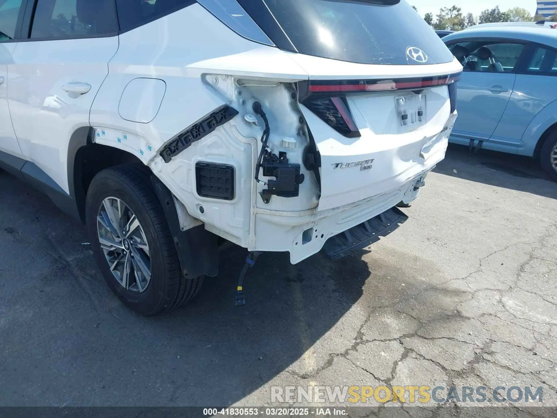 6 fotografías del automóvil dañado KM8JBCA19NU022291 HYUNDAI TUCSON HYBRID 2022