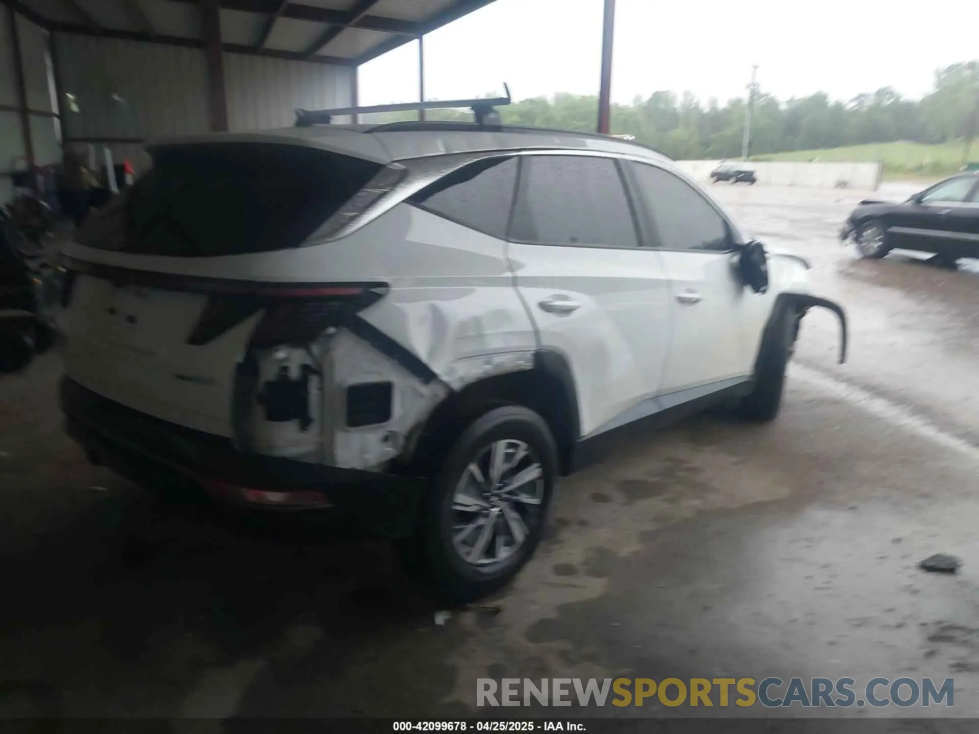 4 fotografías del automóvil dañado KM8JBCA19NU064198 HYUNDAI TUCSON HYBRID 2022