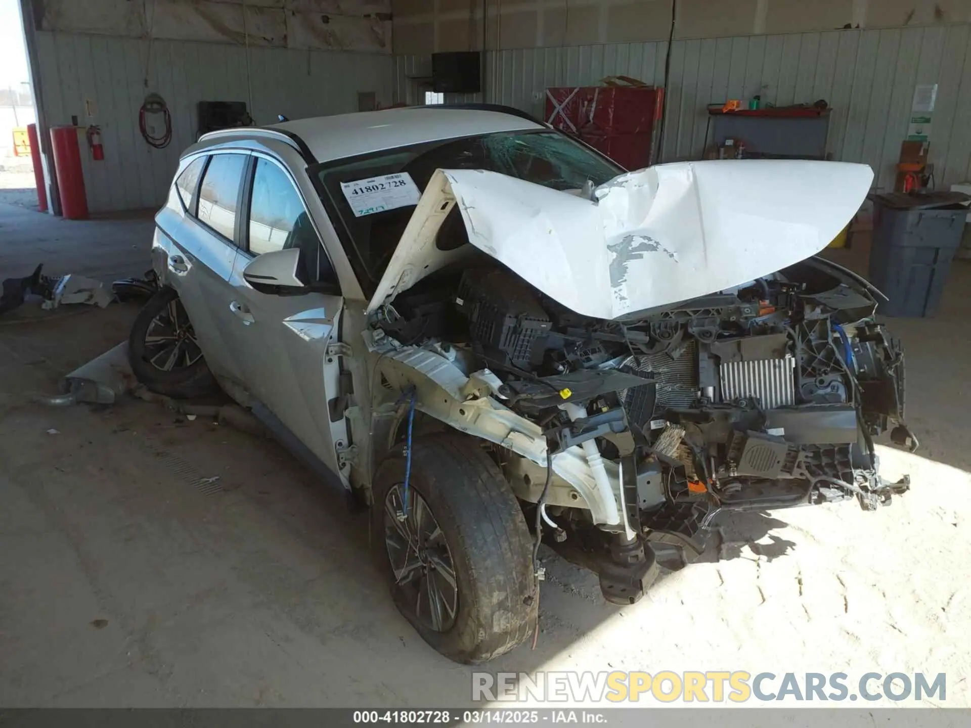 1 fotografías del automóvil dañado KM8JBCA1XNU029511 HYUNDAI TUCSON HYBRID 2022
