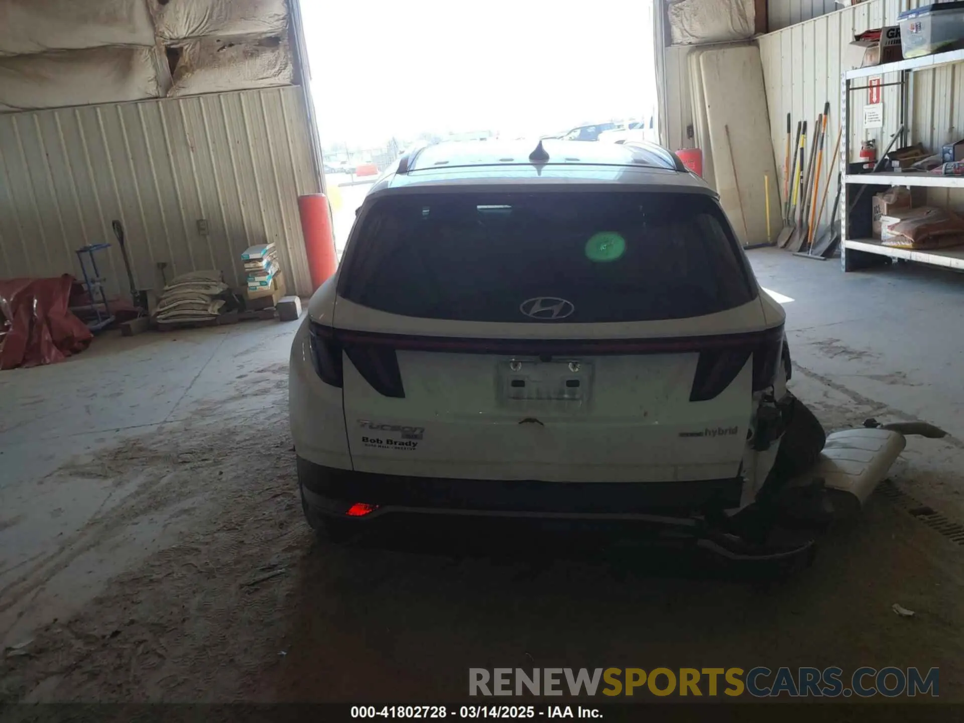 16 fotografías del automóvil dañado KM8JBCA1XNU029511 HYUNDAI TUCSON HYBRID 2022