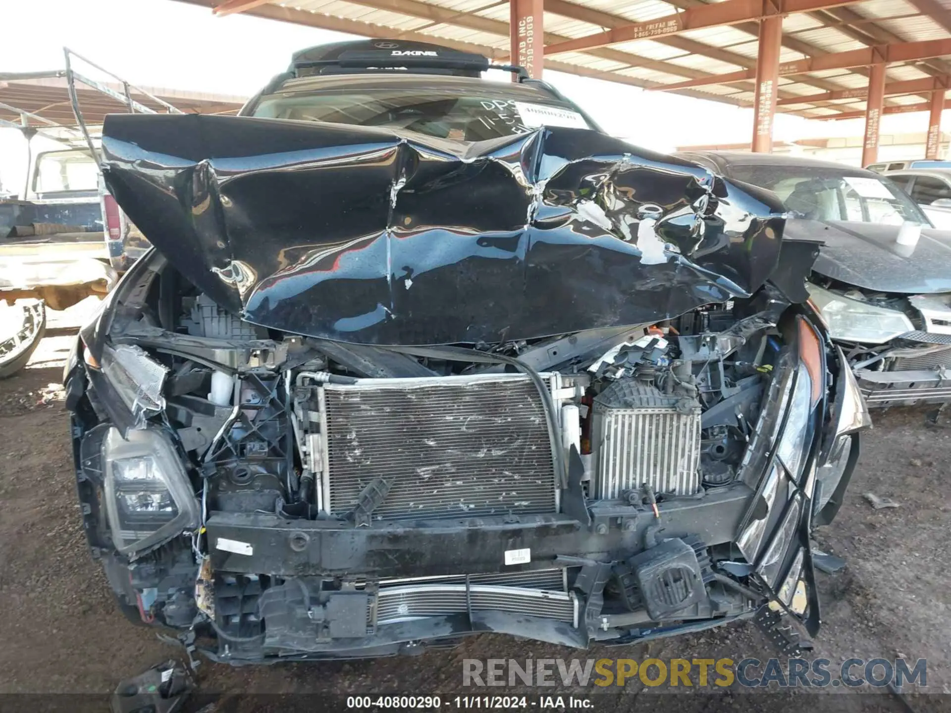 6 fotografías del automóvil dañado KM8JBCA1XNU038838 HYUNDAI TUCSON HYBRID 2022