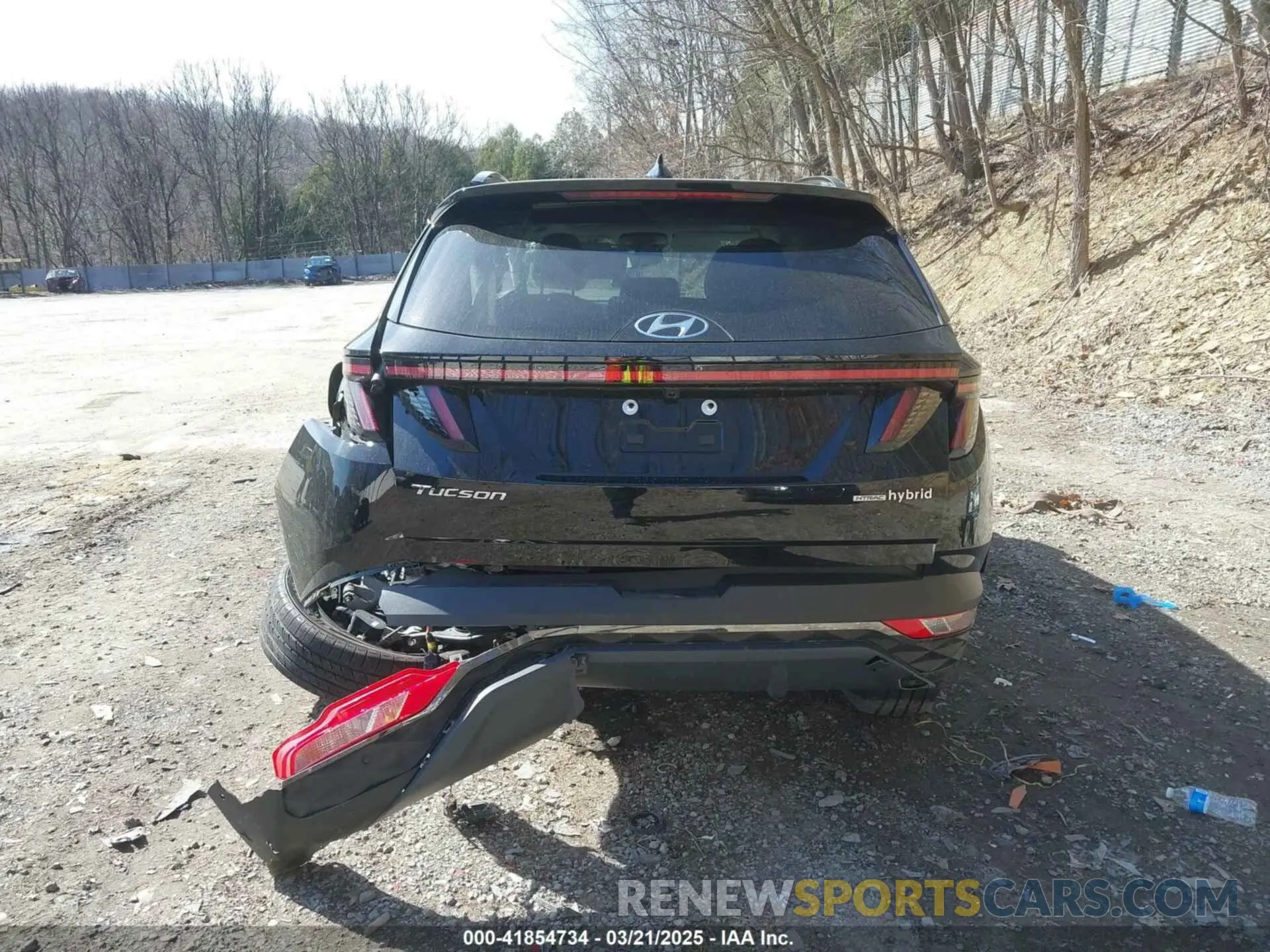 17 fotografías del automóvil dañado KM8JECA10NU059124 HYUNDAI TUCSON HYBRID 2022