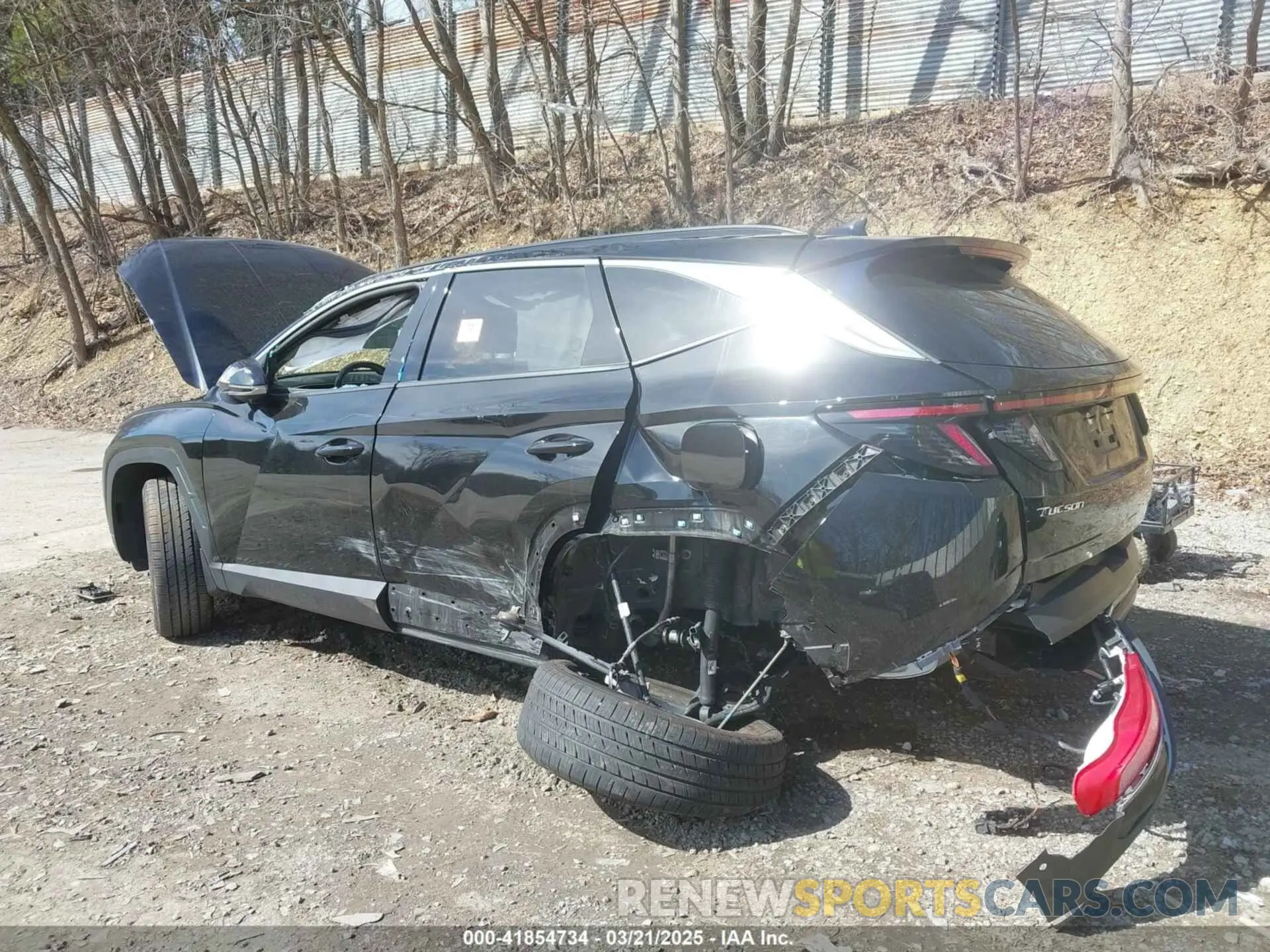 6 fotografías del automóvil dañado KM8JECA10NU059124 HYUNDAI TUCSON HYBRID 2022