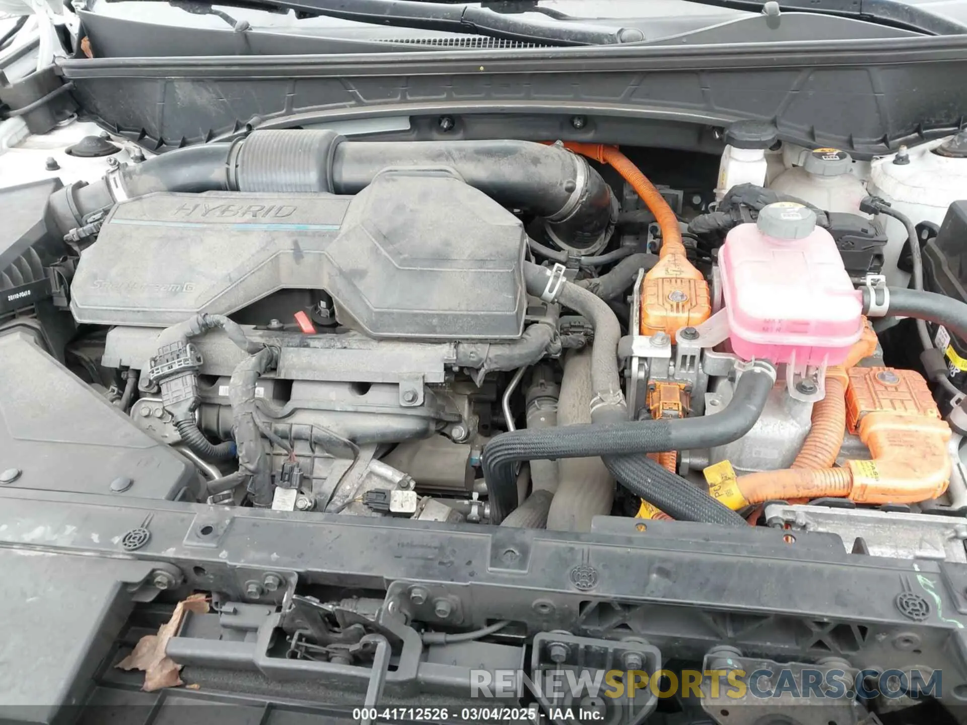 10 fotografías del automóvil dañado KM8JECA12NU027890 HYUNDAI TUCSON HYBRID 2022